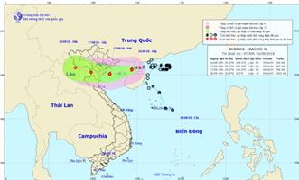 Công điện số 38/CĐ-TW ngày 15/8/2018 của Ban Chỉ đạo TW PCTT về ứng phó với bão số 4