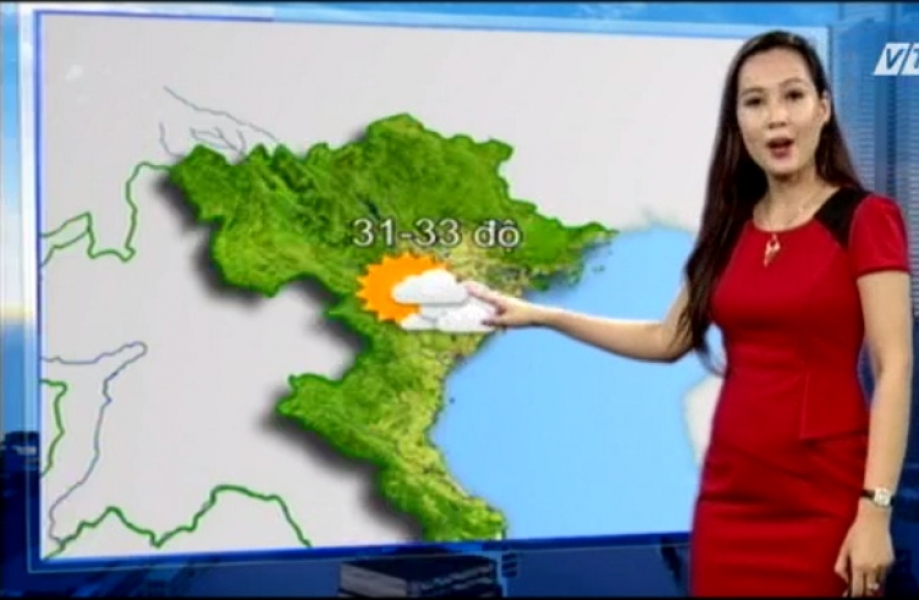 Dự báo thời tiết - Ngày, đêm 04/09/2014 và các khu vực trên phạm vi cả nước