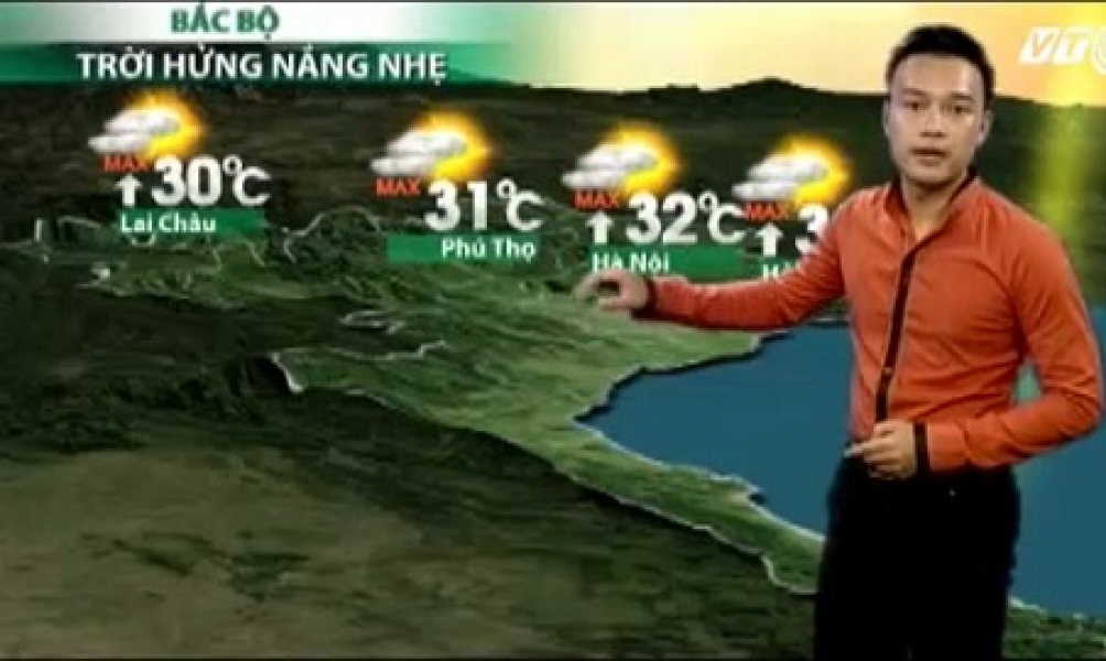 Dự báo thời tiết - Ngày, đêm 07/08/2014 và cảnh báo ngập lụt khu vực Hà Nội