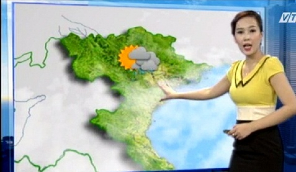 Dự báo thời tiết - Ngày và đêm 08/09/2014