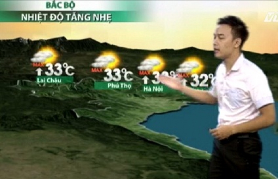 Dự báo thời tiết - Ngày, đêm 12/08/2014 và tin nắng nóng