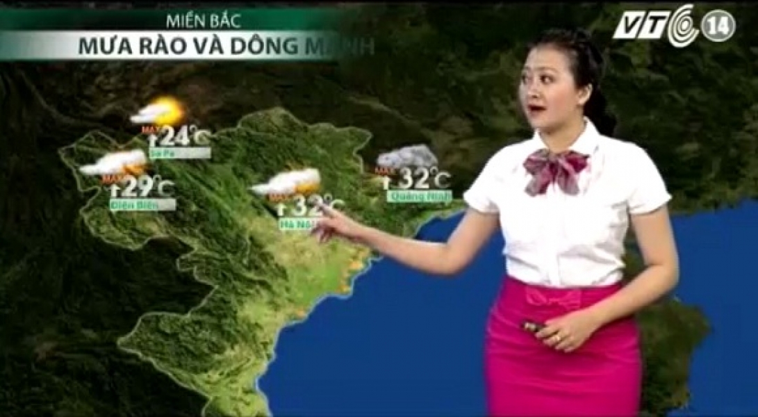 Dự báo thời tiết ngày, đêm 5/11/2014
