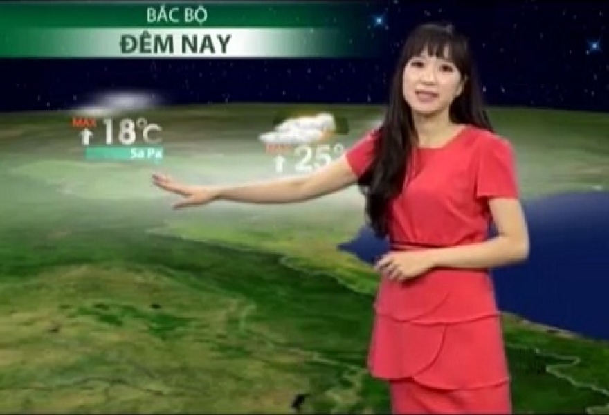 Dự báo thời tiết - Ngày và đêm 22/08/2014