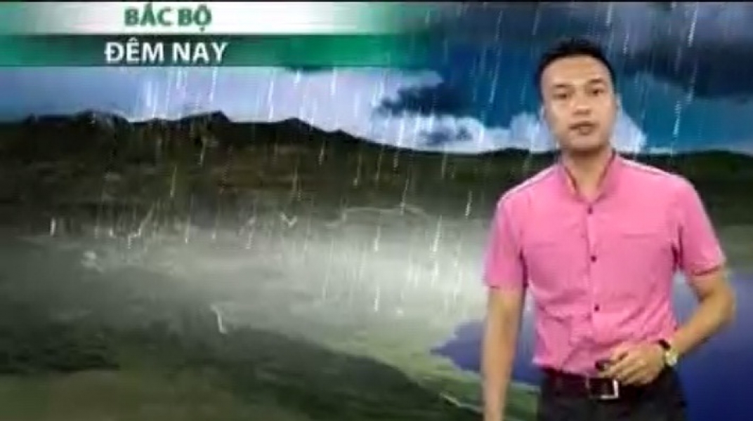 Dự báo thời tiết - Ngày, đêm 29/10/2014 và cảnh báo mưa dông cho khu vực Hà Nội
